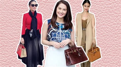 Marian Rivera, Heart Evangelista, and stars with Hermes Birkin 